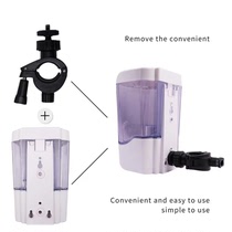 Kitchen induction soap dispenser automatic hand sanitizer wall-mounted dispenser detergent box Non-punching household