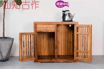 Famous Pavilion Xianzuo brand new solid wood exquisite South American walnut two doors one tea cabinet home office furniture