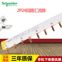 Schneider bus bar 2P24 can be connected to 12 2p open connection copper bar wiring 24 loop copper