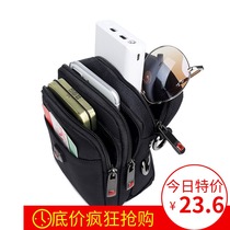 Swiss Army Knife Mens Purse Skewed Cross Pack Casual Bag Small Slanted Satchel Bag Han Edition Single Shoulder Small Bag Casual Backpack