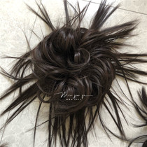 Retro Shibuya hot girl personality wig ponytail simulation chicken nest head messy increase hair volume explosion head lazy Hairband