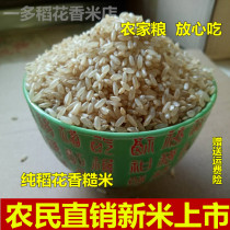 2021 New Northeast Rice Wuchang Daohuaxiang Brown Rice 500g Heilongjiang Original Ecological Grain Germ Rice