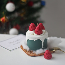 Decompression healing ins Strawberry Cake Aroma Nude Candles Fragrance Bedroom Birthday Gift Valentines Day Girlfriend