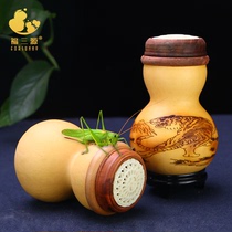 Grasshopper cage gourd cricket gourd gourd called Can insects Winter Bamboo Classic pure handmade solid wood large live songworms