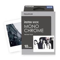 Wide 5 inch black and white Time photo paper Fuji instax200 210 WIDE300 camera film