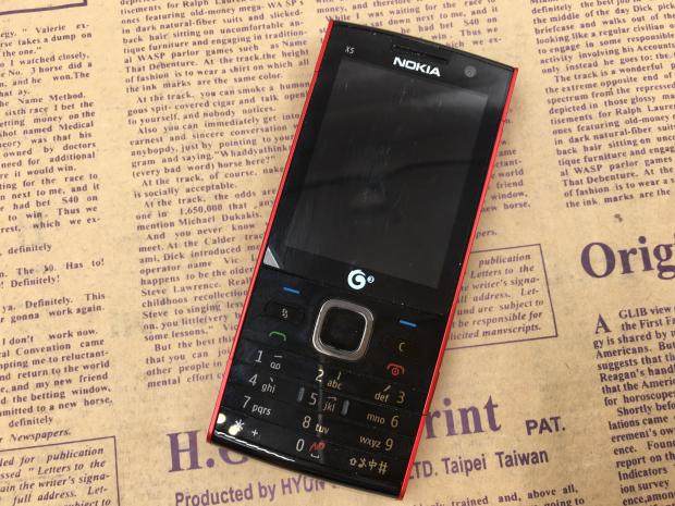 99新库存机nokia/诺基亚x5-00移动3g 单卡 大卡手机