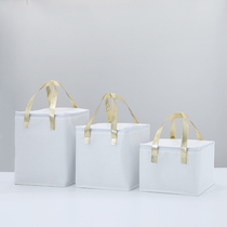 681012 inch high birthday cake insulation bag custom non-woven delivery bag cold storage bag cold bag