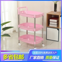 Shelf cart Beauty salon supplies Daquan Cart Beauty salon special storage simple beauty cart 2