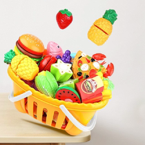 Simulation of fruits and vegetables Chile house toys model Velcro plastic children can cut fruits and vegetables
