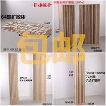 Diffusion plate Solid wood acoustic quadratic remainder diffuser Log full-range sixth-order studio sound insulation board sound absorption