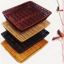Rattan storage basket willow fruit display basket woven basket bread basket fruit plate storage basket fruit basket fruit basket rattan basket basket
