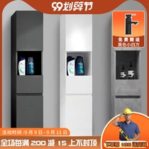 Toilet storage locker bathroom side cabinet storage cabinet toilet narrow cabinet toilet side cabinet