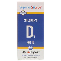  Spot US Superior Source D3 400IU Baby Baby Vitamin D3 VD Instant Tablets
