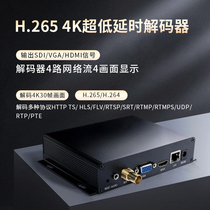 sdi h 265 h 264 h265 hdmi vga multicast decoding ultra-low latency 4K video decoder