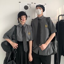 Korean version of the class suit Summer suit Japanese college style ins Hong Kong style senior high school student sports graduation performance school uniform