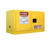 SYSBEL WA810170 wall-mounted flammable liquid safety cabinet 17 gallon custom-made Experiment