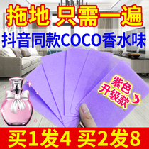 Multi-effect floor cleaning sheet Household mopping and wiping tile cleaner sheet strong decontamination glazing descaling Holy Kang