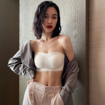 Strapless underwear womens thin summer small chest gathering non-slip invisible comfortable no steel ring scratch bra bra bra
