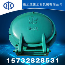 Glass fiber reinforced plastic door rainwater check valve municipal cast iron gate valve portable gate DN800 corrosion resistance acid and alkali resistance