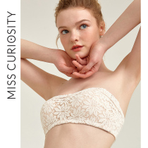 Curious Honey Non-slip Without Shoulder Strap Lingerie Womens Summer Bra Lace No Steel Ring Smear Against Walking Light Beauty Back Wrap Breast