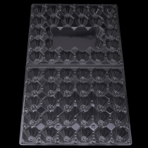 30 medium egg box egg packaging box soil egg tray plastic egg tray plastic egg tray blister egg box high buckle