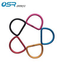 Color aluminum ring aluminum buckle D-ring for diving back fly side hanging jacket