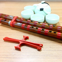 New version of the row flute buckle black red with invisible effect flute buckle bamboo flute accessories student adult