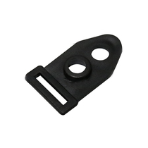 Tent accessories Buckle Head type tent pole foot buckle Rod head fixed buckle plastic two-hole tent corner buckle tent base buckle