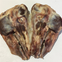 Anhui specialty non-skin wax pig head peeled wax pig face salty pig skull pickled fresh fresh whole 5kg