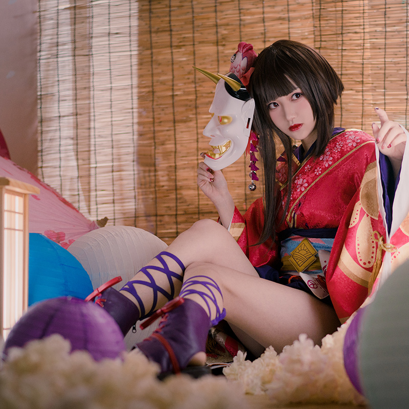 Onmyoji Aoandon Cosplay costumes bhiner cosplay costume