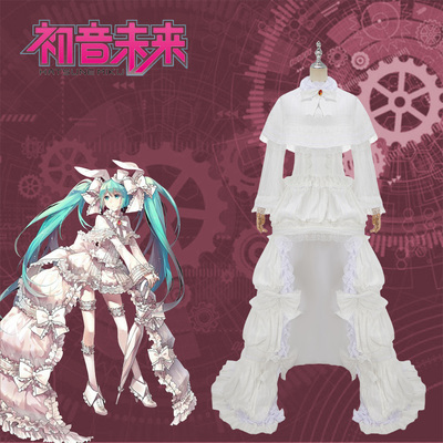 taobao agent Vocaloid, white rabbit, dress, cosplay