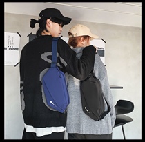 Sports Purse Men And Women Chest Bag King of the same style Diagonal Satchel Trend Youth Single Shoulder Bag Pure color Package Package