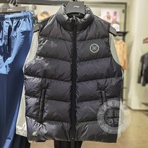 Li Ning down vest men 2021 Winter New Wade 90% goose down warm leisure sports top AMRR023