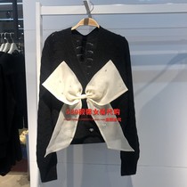 Taiping bird 2022 spring new female domestic A2EDC1218 bow line cardigan A2EDC121889