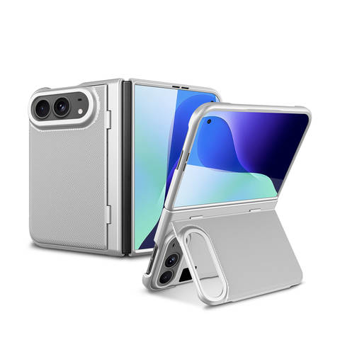 Card Stand Magnetic Front Frame Film iPhone Case