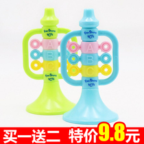 Childrens horn toy Small blowable small horn baby whistle Musical instrument Toddler kindergarten Infant 0 a 1 year old