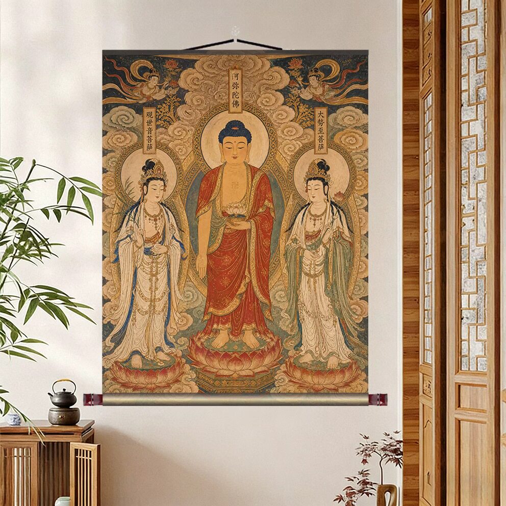 西方三圣挂画-西方三圣挂画促销价格、西方三圣挂画品牌- 淘宝