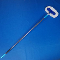 Car wash soft wool milk silk car wash tank car long handle stainless steel telescopic rod wash car mop Tool Supplies