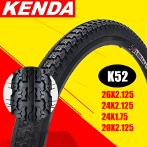 Kenda bicycle tires K52 mountain bike tires 20 24 26*1 75 2 125 bicycle tire