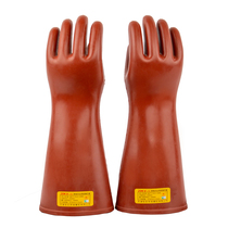 Shuangan brand high voltage 20KV insulated gloves rubber gloves for live work electrical use gloves