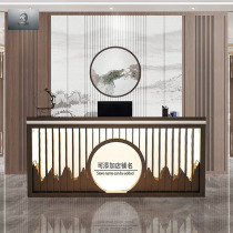 New Chinese style Classical style Small shop Cashier Clothing store Restaurant bar Company front desk Reception desk counter
