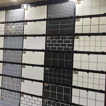 Nordic tile 300*600 black and white plaid kitchen bathroom interior tile tile glazed tile matte brick