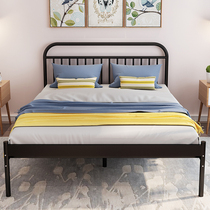 European style modern simple iron bed iron frame steel frame Princess double single adult children 1 2 1 5 1 8 meters