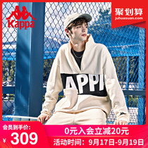 Kappa Kappa Kappa jumper 2021 new autumn men half zipper collar sweater letter print coat