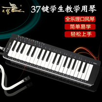 Swan mouth organ 37 keys full music theory Primary School students beginners children adult professional performance level tube wind mouth play piano