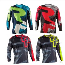 RF custom summer racing cross-country motorcycle downhill suit long sleeve size breathable Men mountain bike locomotive riding suit