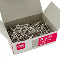 Deli Deli Pin 0019 3# Large Pin Metal Nickel-plated Three Needle One Nail