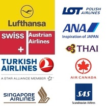 Lufthansa Switzerland Northern Europe Poland ANA Thailand Turkey United Asiana Airlines Excess baggage check-in