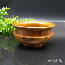 Tibetan bowl bamboo bowl ghee tea bowl wooden bowl rice bowl pure wood
