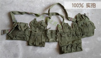 Collection 63 tactical vest carrying equipment multifunctional back vintage canvas chest hanging tactical running bag